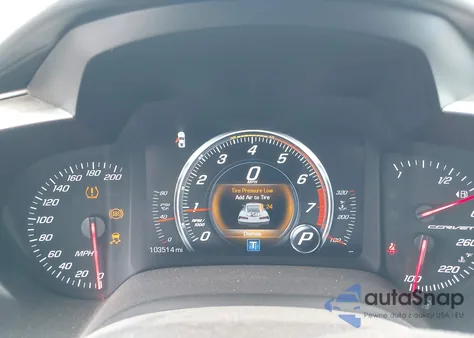 2015 Chevrolet Corvette Stingray z USA, uszkodzony, nr VIN 1G1YF3D71F5111154